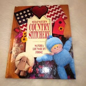 BOOK Scrap Saver's Country Stitchery by Sandra Lounsbury Foose